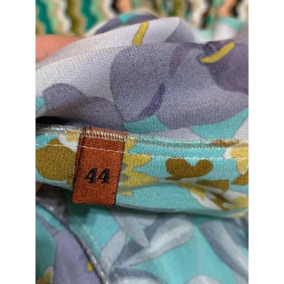 Missoni Made‎ in Italy Silk Knit Jumpsuit 2 in 1 Tube Top Floral Size 44 $3400 - Picture 6 of 6